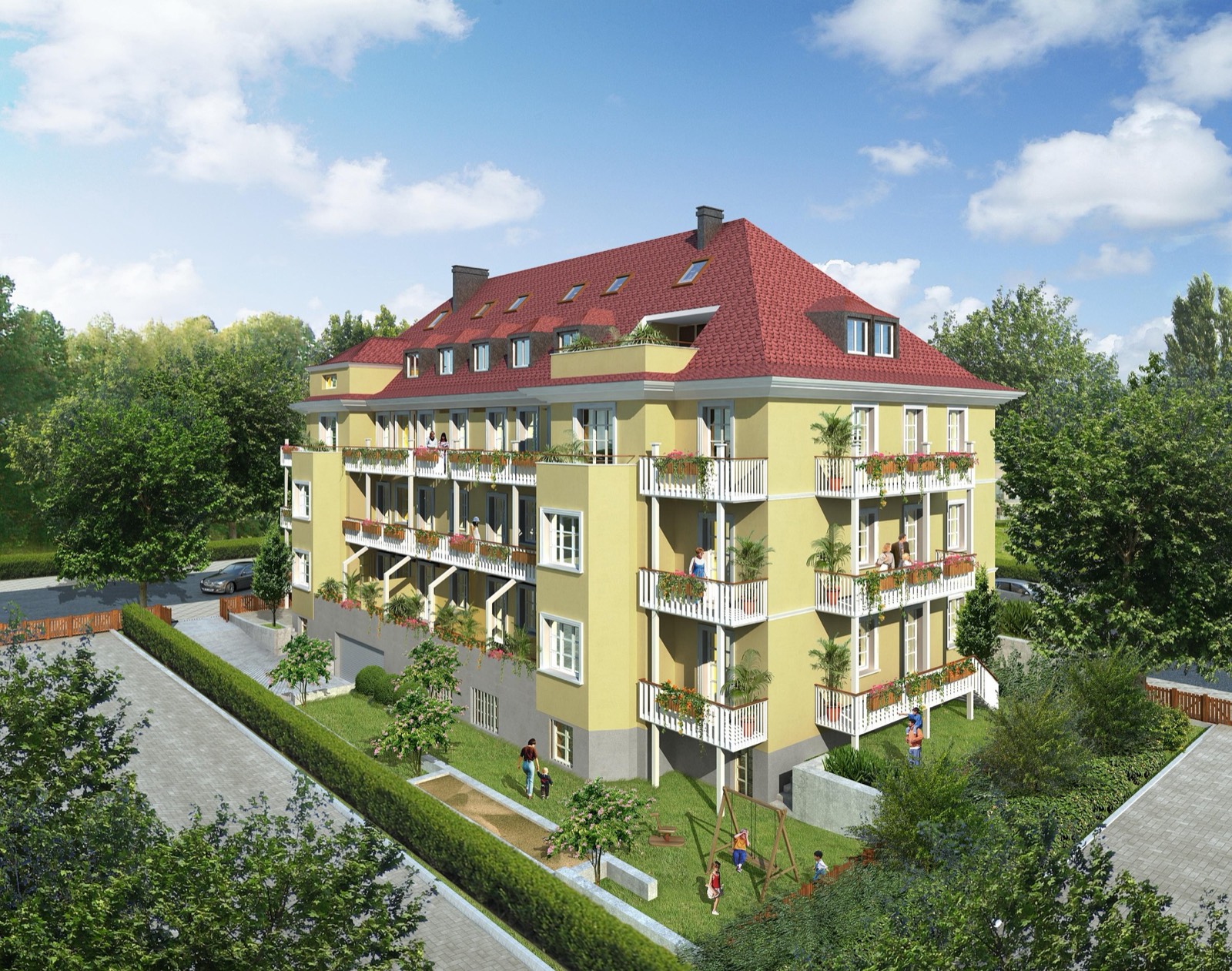 Mehrfamilienhäuser